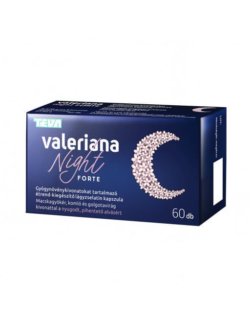 Valeriana Night Forte Kapszula 60db