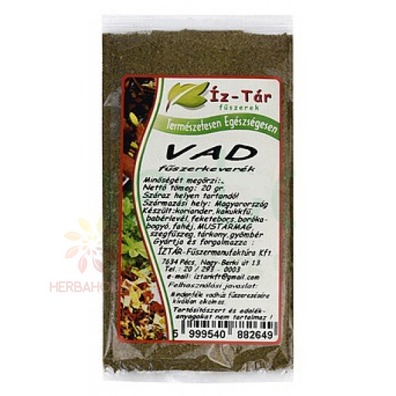 Íz-Tár Fűszerek Vad 20G akciós termékkép 1