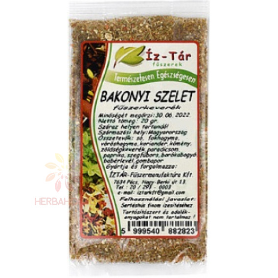 Íz-Tár Fűszerek Bakonyi Szelet 20G akciós termékkép 1