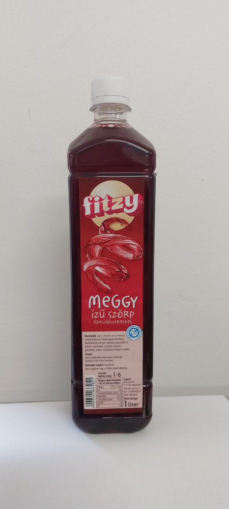 Fitzy szörp meggy ízű szörp 1000 ml