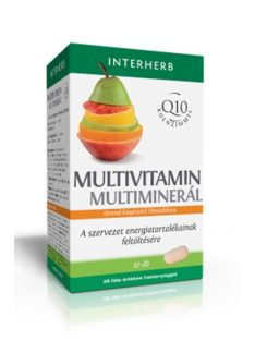 INTERHERB MULTIVITAMIN-MULTIMINERAL TABLETTA 30DB