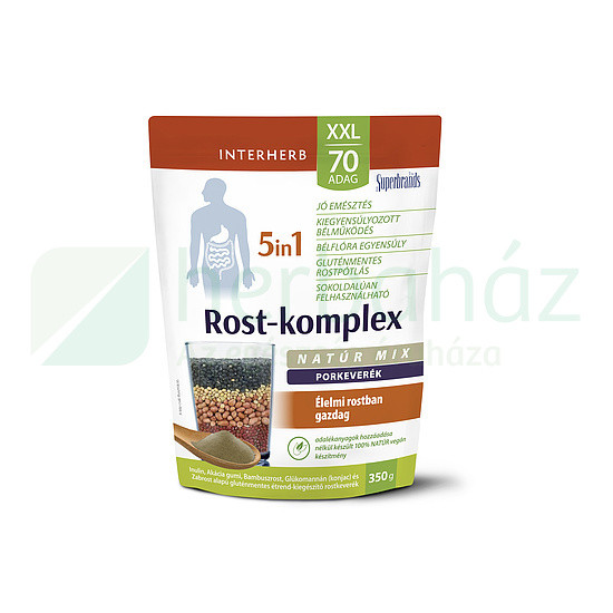 Interherb Xxl Rost-Komplex 5In1 Porkeverék Natúr 70 Adag 350G akciós termékkép 1