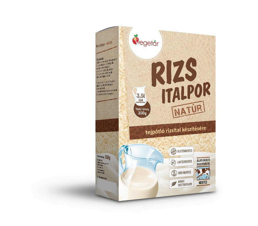 Vegetár rizs italpor 350 g