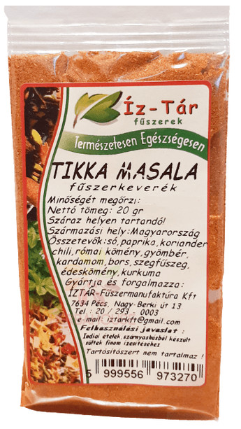 Íz-Tár Fűszerek Tikka Masala 20G akciós termékkép 1