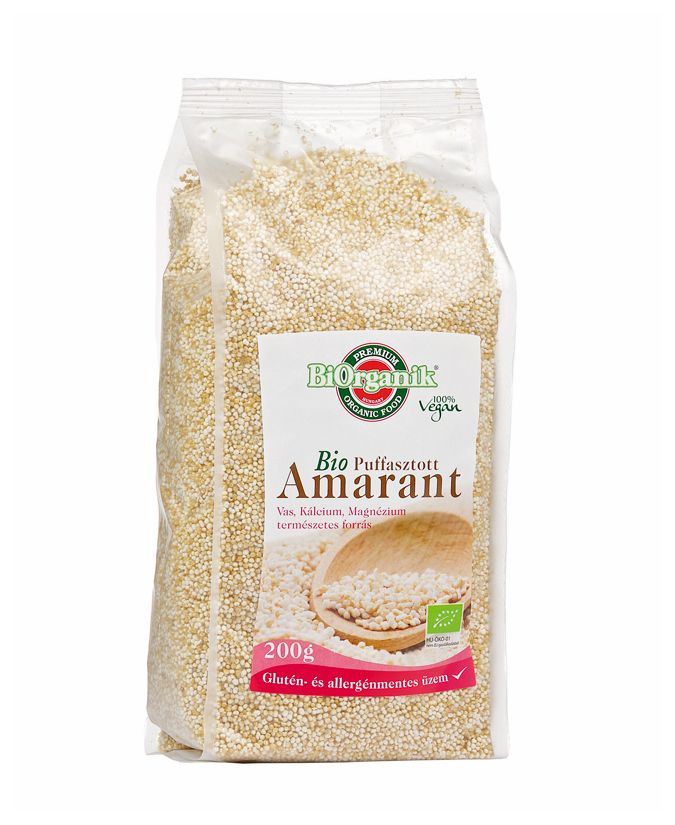 Biorganik bio puffasztott amarant 200 g