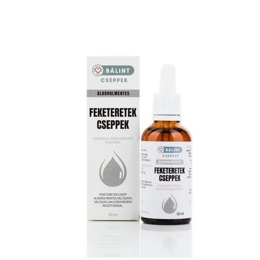 Bálint Cseppek Alkoholmentes Feketeretek cseppek 50ml