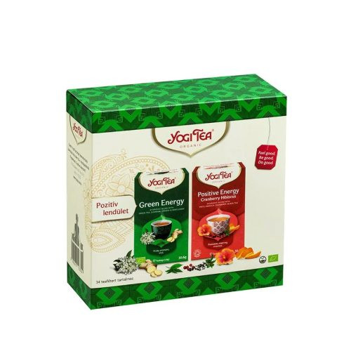 Yogi bio tea pozitív lendület szett 61 g akciós termékkép 1