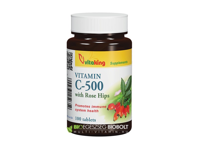 VITAKING C-500MG TABLETTA 100DB