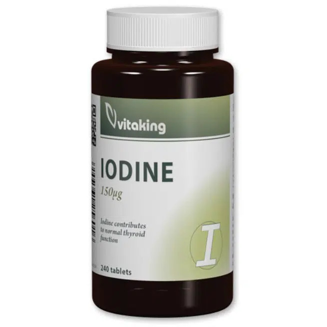 Vitaking Jód - [Iodine] 150mcg 240db tabletta