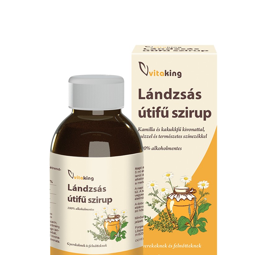 Vitaking Lándzsás Útifű Szirup (100ml)