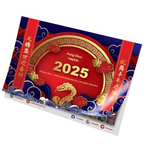 Dr. Chen Feng Shui naptár 2025 akciós termékkép 1