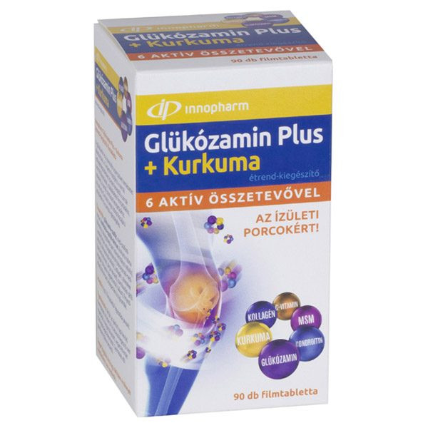 INNOPHARM GLÜKÓZAMIN PLUS +KURKUMA TABL. akciós termékkép 1