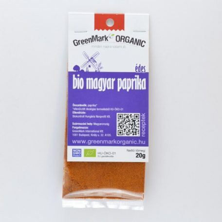 Greenmark bio magyar paprika édes 10 g