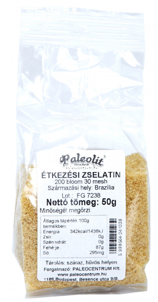 Paleolit Étkezési Zselatin /Marha/ 50 g