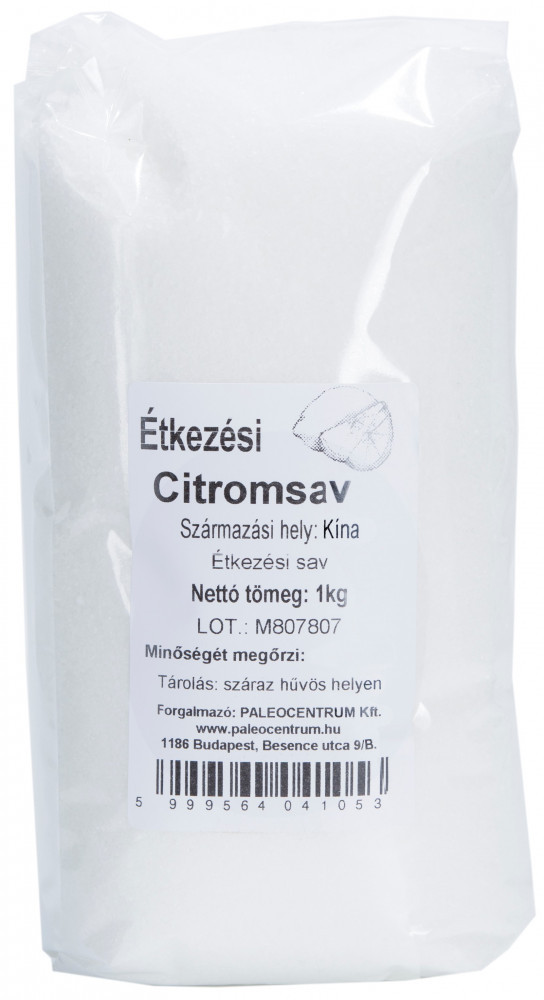 Paleolit Citromsav étkezési 1kg akciós termékkép 1