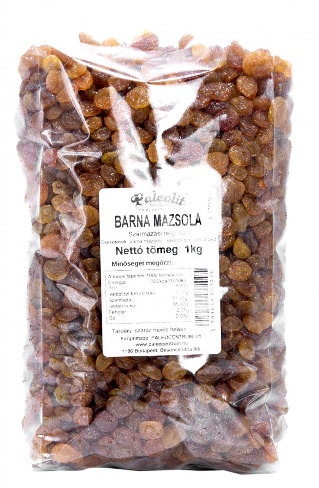 Paleolit Barna mazsola 1kg akciós termékkép 1