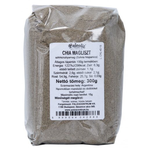 Paleolit Chia magliszt 300g akciós termékkép 1