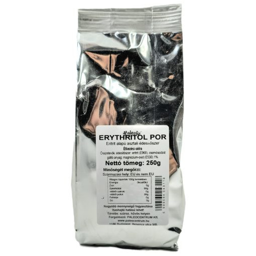 Paleolit Erythritol por 250g eritrit por magnéziummal akciós termékkép 1