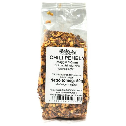 Paleolit Chili pehely maggal 3-5mm 50g akciós termékkép 1