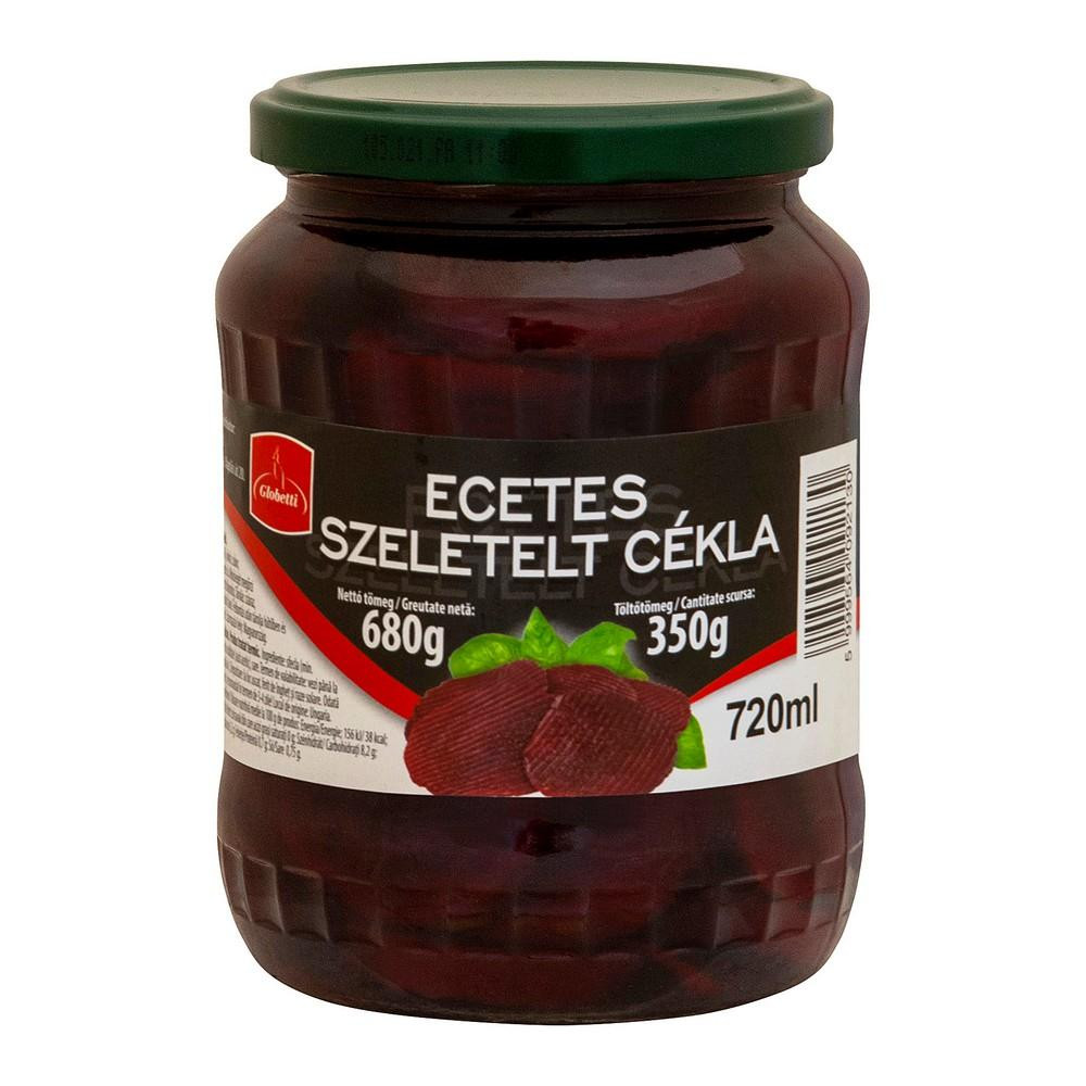 GLOBETTI csemegecékla szeletelt 720ml