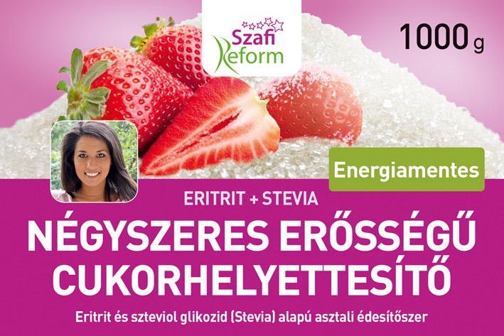 Szafi Fitt 4x-es erősségű természetes édesítő 1000 g