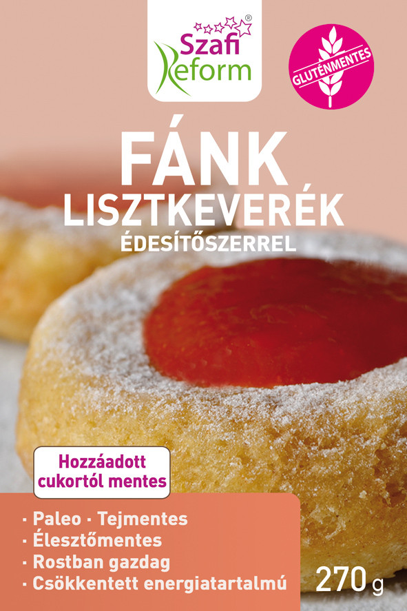 Szafi Reform fánk lisztkeverék édesítőszerrel 270 g