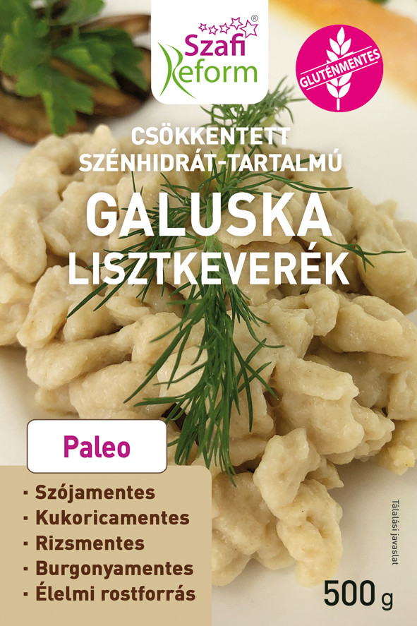 Szafi Reform galuska-,tészta lisztkeverék szénhidrát csökkentett 500 g