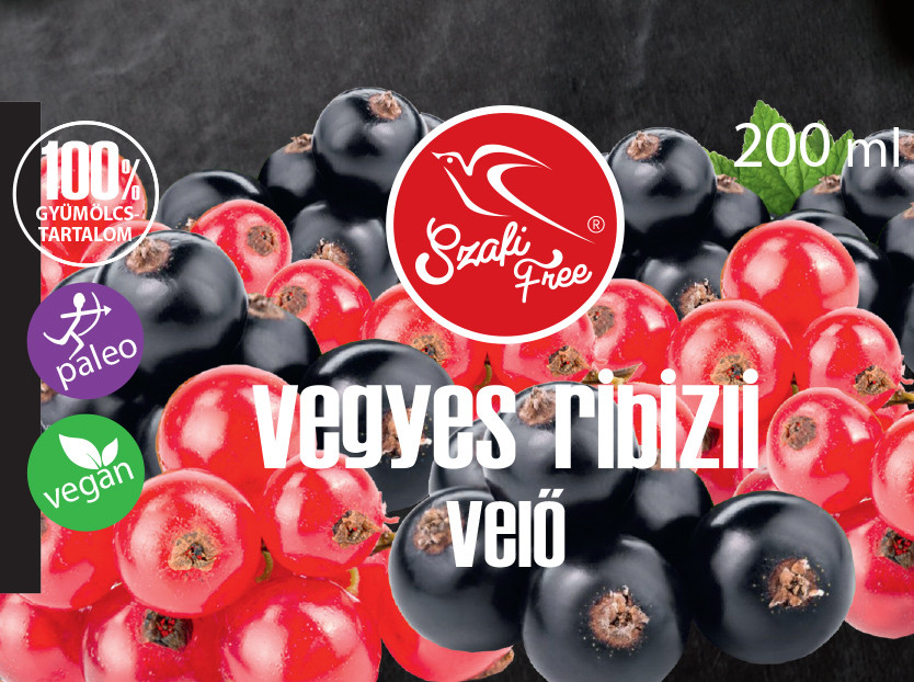 Szafi Free vegyes ribizlivelő 200 ml