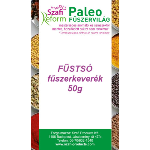 Szafi Reform Paleo Paleo Füstsó fűszerkeverék 50g