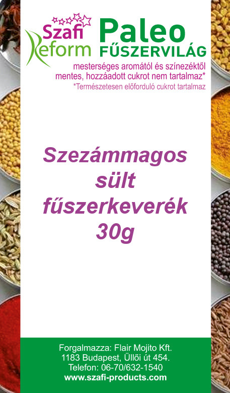 Szafi Fitt fűszerkeverék szezámmagos sült 30 g