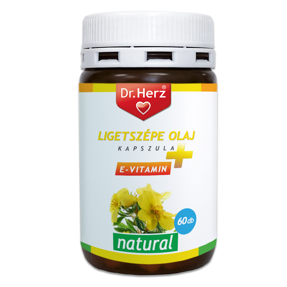 Dr.herz ligetszépe olaj+e-vitamin kapszula 60 db