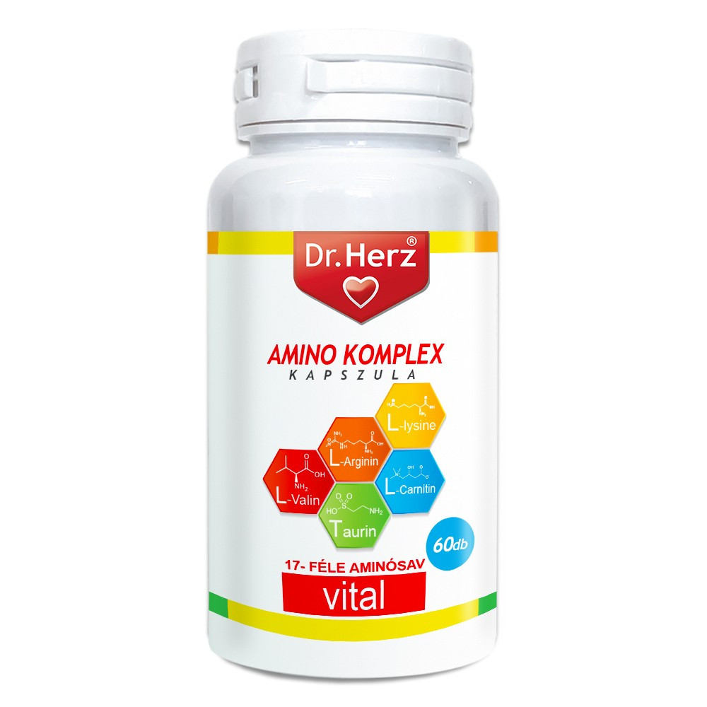 DR Herz Amino komplex 60 db kapszula #311ÉM