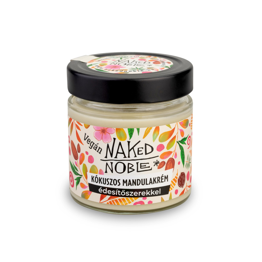 NAKED NOBLE VEGÁN MANDULAKRÉM KÓK. 200G