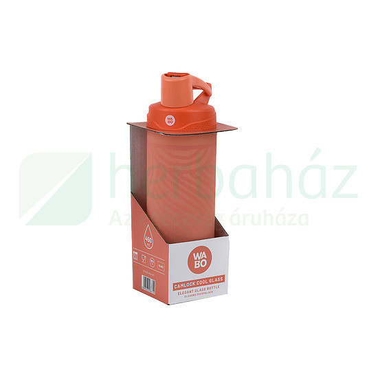 Wabo Üveg Palack Csatos Korall 450Ml 1Db akciós termékkép 1