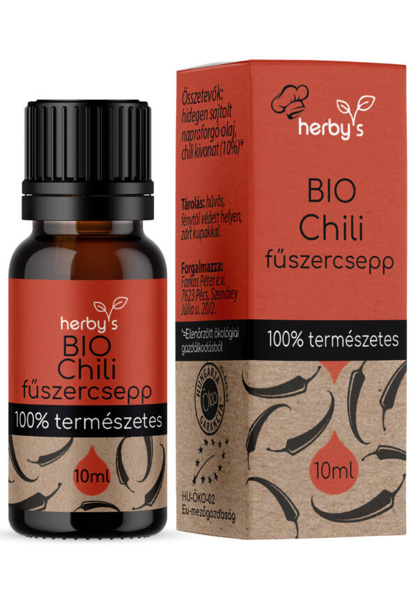 Herbys Chilli 100% prírodný esenciálny olej (10ml)