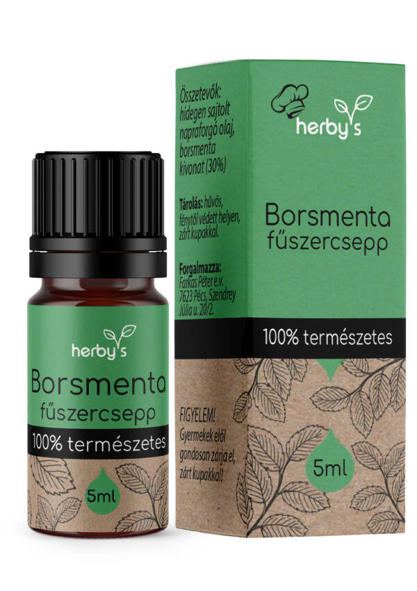 Herbys Mäta prieporná 100% prírodný esenciálny olej (5ml)