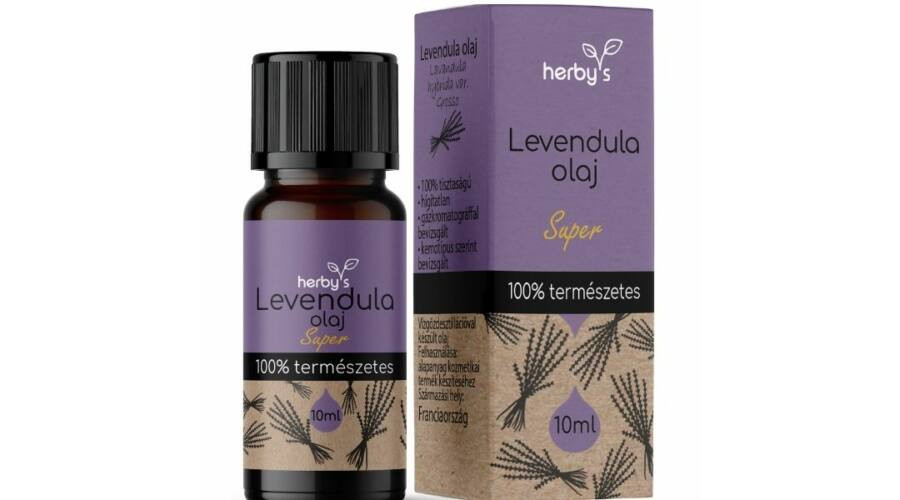 HERBY&#039;S LEVENDULA OLAJ SUPER 10ML akciós termékkép 1