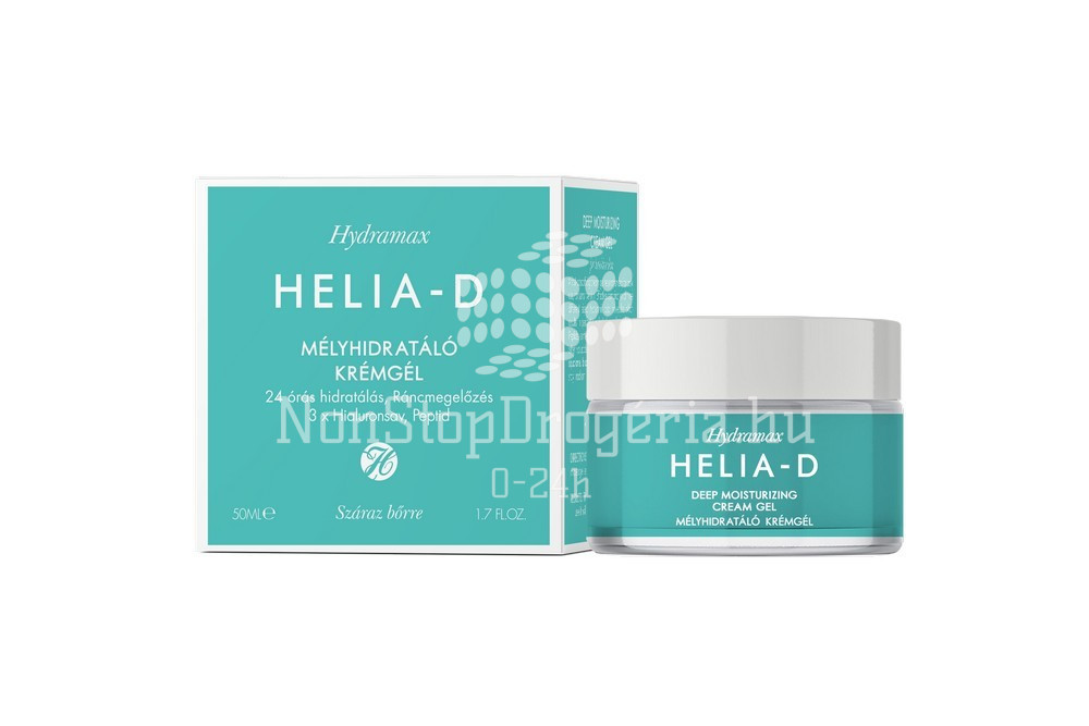 Helia-D hydramax mélyhidratáló krémgél száraz bőrre 50 ml