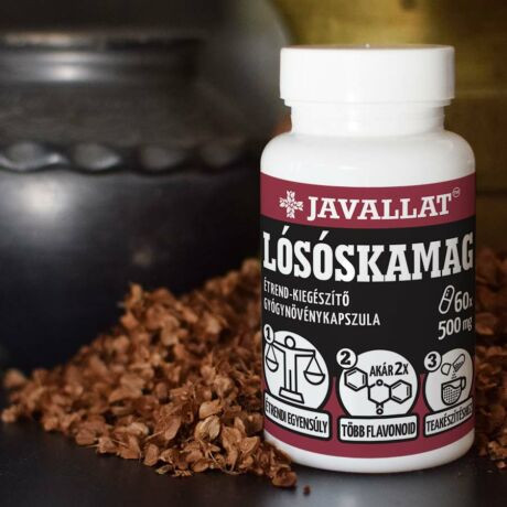 Javallat Lósóskamag Étrend-Kiegészítő Gyógynövénykapszula 60Db akciós termékkép 1