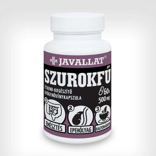 Javallat Szurokfű Étrend-Kiegészítő Gyógynövénykapszula 60Db akciós termékkép 1