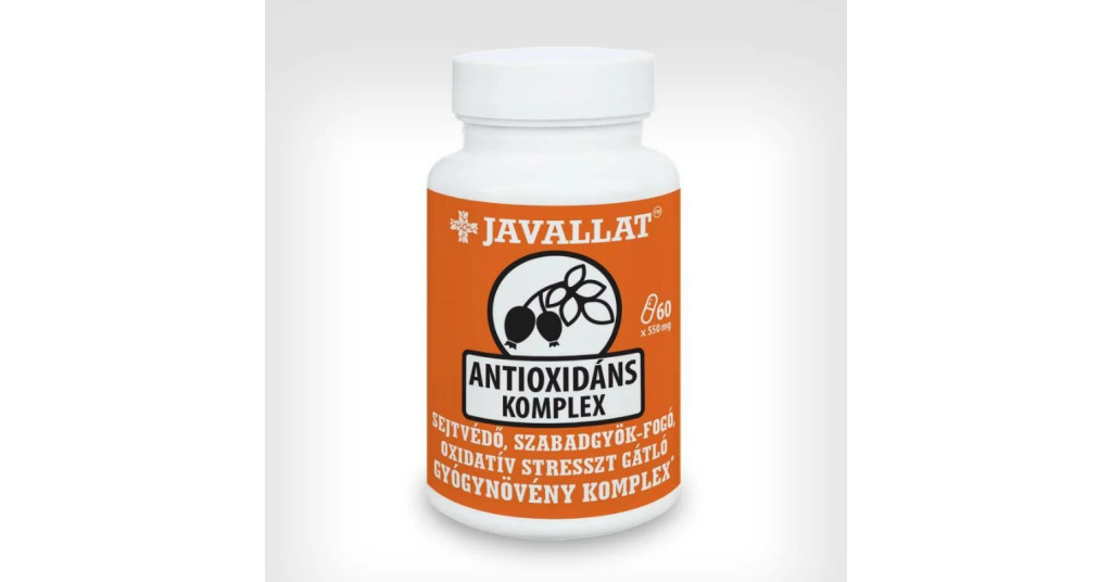 Javallat Antioxidáns Komplex Étrend-Kiegészítő Gyógynövényekkel Kapszula 60Db akciós termékkép 1