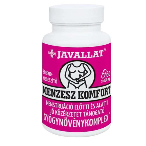 Javallat Menzesz Komfort Étrend-Kiegészítő Gyógynövénykomplex Kapszula 60Db akciós termékkép 1