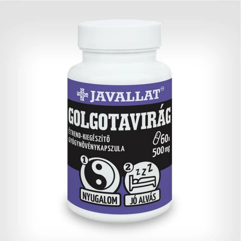 Javallat Golgotavirág Étrend-Kiegészítő Gyógynövénykapszula 60Db akciós termékkép 1