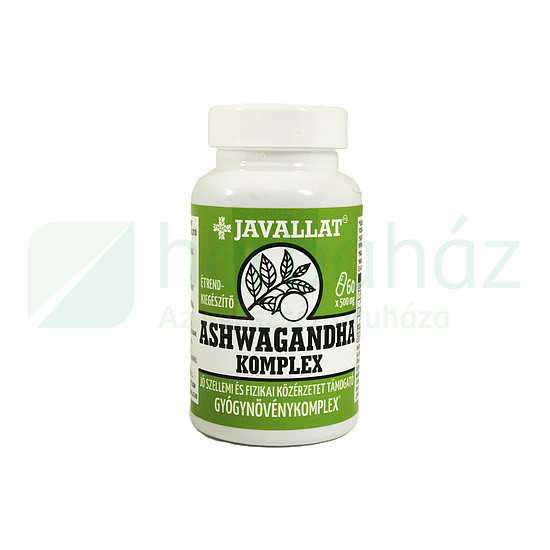 Javallat Ashwagandha Komplex Étrend-Kiegészítő Kapszula 60Db akciós termékkép 1