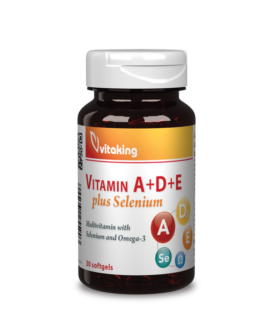 Vitaking A+D+E+Szelén (30) db