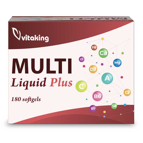 Vitaking Multi Liquid Plusz (180) NEW akciós termékkép 1