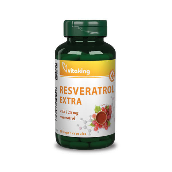 Vitaking Rezveratrol extra (90) vegan caps. akciós termékkép 1