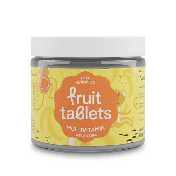 Vitaking Fruit tablets MULTIVITAMIN GYEREKEKNEK 325g (130db) akciós termékkép 1