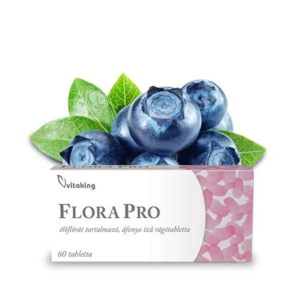 Vitaking Flora Pro (60) Rágótabl. akciós termékkép 1