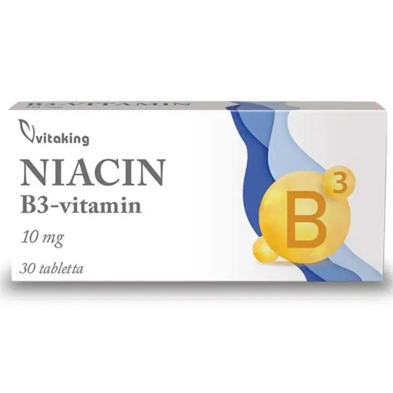 Vitaking Niacin B-3 10 mg (30) Tabl. akciós termékkép 1